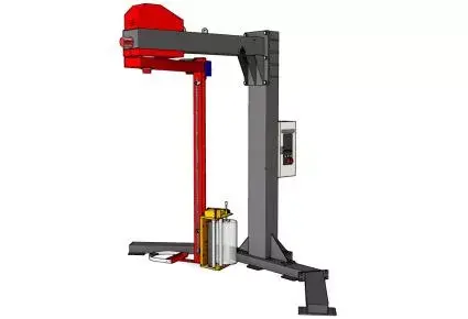 PW-1921SH-T2 Rotary Arm Pre-Stretch Wrapper for Packway Inc.